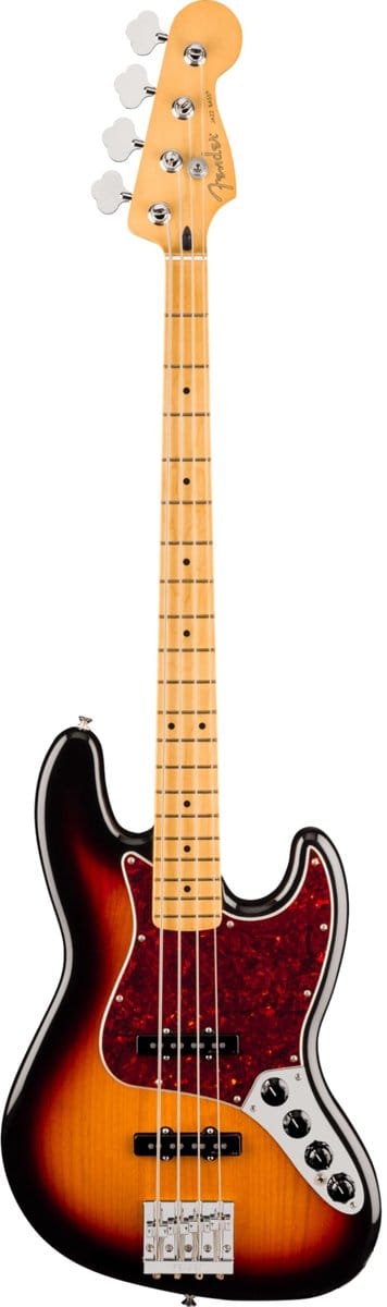 Fender Player II Modified Jazz Bass MN 3-Tone Sunburst - Elektrische basgitaar