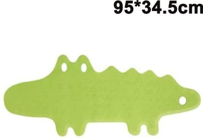 Antislip badmat voor kinderen, antislip badmat, kinderdouchemat, gemaakt van zacht rubber (95cm x 34,5cm)