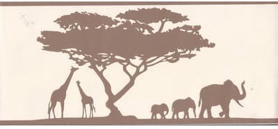 SAFARI BEHANGRAND DIEREN 93689-2