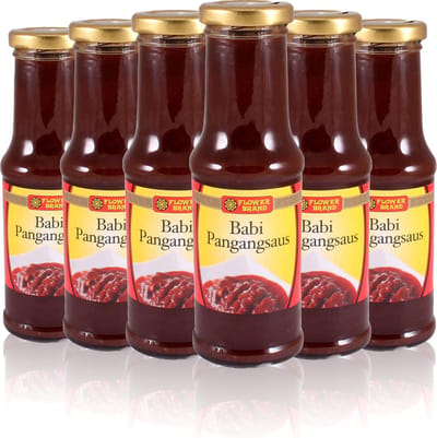 Flowerbrand® | 6 x 220ml Babi Pangang Saus | zoet zure saus