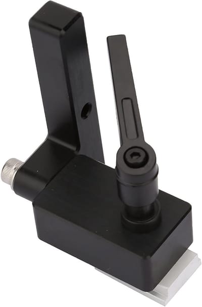 Precisie T Slot Miter Chute Limiter voor Houtbewerking - Handgereedschap voor Zaagmachines en Werkplaatsgebruik met Verstelbare Functies en Duurzaam Ontwerp