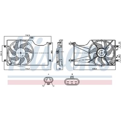 Ventilator NISSENS 850098