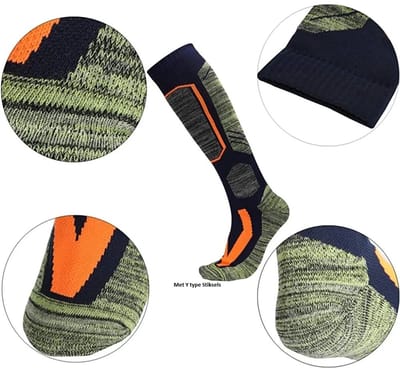 NeS - Skisokken - 2-pack - Wintersportsokken - Skikousen - Snowboardkousen - Warme kousen