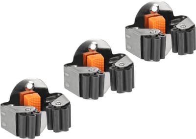 Bradas DIY-HG1010 - Gereedschapswand - Rolklemmen - Staal en Rubber