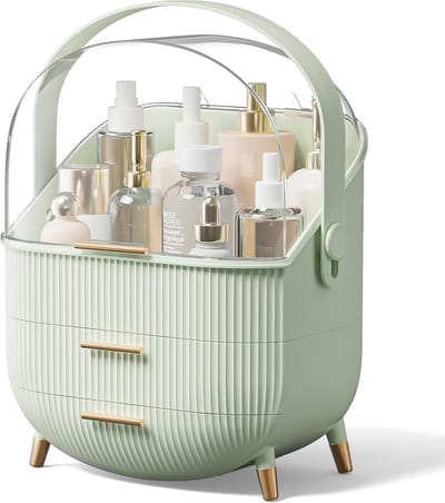 Unyqoos ® Stijlvolle en Ruime Cosmetica- en Sieradenopbergdoos voor Elke Kamerdecoratie
