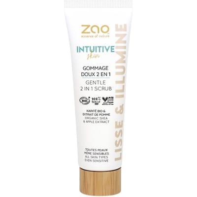 Zao Gezichtsreiniging Zachte scrub 2-in-1 Gezichtspeeling Unisex 50 ml