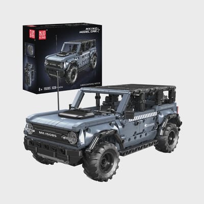 Mouldking 15085 - Ford Bronco - Bouwset - Pull Back Functie - 828 onderdelen - Past op bekende merken