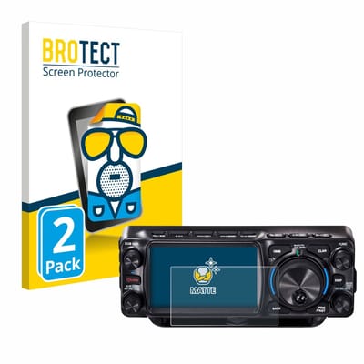 BROTECT - Screenprotector voor Yaesu FTX-1 - Folie Beschermfolie matte 2 Stuks