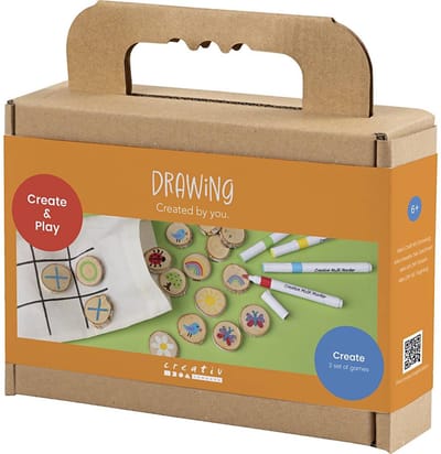 CC Mini Hobbyset Tekenen Drie op een Rij
