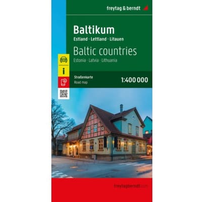 F&B Wegenkaart Baltische Staten - F&B Wegenkaarten