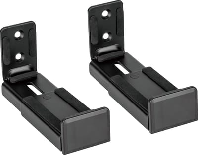 Wolff Mount Universele Soundbar Beugels – Verstelbare Soundbar Muurbeugel – Geschikt voor Vrijwel Alle Soundbars – Anti-Slip EVA Pads – Zwart
