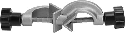 Kruisklemhouder - Laboratoriumklem - Apparatuur Bevestigen - Roestvrijstalen Constructie - 12.4 cm - Zilver