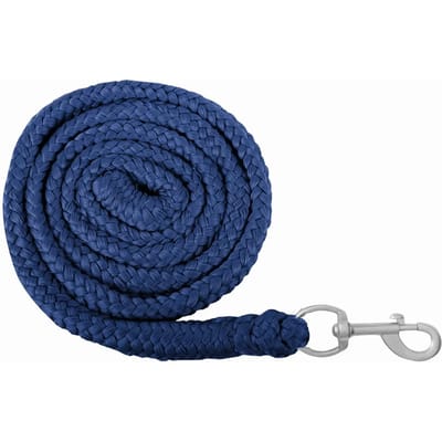 Waldhausen Halstertouw Met Haak 2 m - Paardenhalsterlijn - Dark Navy Met Haak