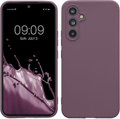 kwmobile telefoonhoesje geschikt voor Samsung Galaxy A54 5G - Hoesje voor smartphone - Precisie camera uitsnede - In Bleke iris