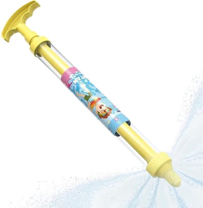 Waterspuiters - Waterpistool - Buiten spelen - Uittrekbaar ontwerp - 200 ml - Geel