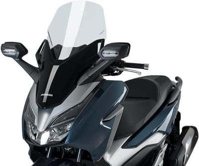 Motor Windscherm - Touring Deflector - Rijcomfort Verhogen - Extra Fietsbescherming - 74x40cm - Transparant