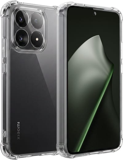 Hoesje Geschikt voor Xiaomi 15T - Sterk & Shockproof - Siliconen Case - Back Cover - Telefoon Hoes Shock Proof - Transparant