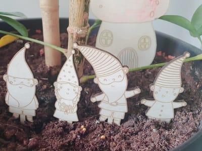 Kabouter Plantenstekers - Planten steker - Kamerplanten - Plant bewoners - Kabouters
