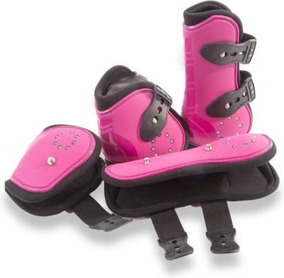 209HB Shine luxe peesbeschermers en gesloten fuchsia - Full