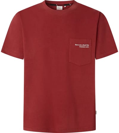 Pepe Jeans Somer T-shirt Met Korte Mouwen Rood S Man