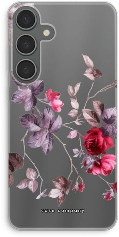 Case Company® - Hoesje geschikt voor Samsung Galaxy S24 Plus hoesje - Mooie bloemen - Soft Cover Telefoonhoesje - Bescherming aan alle Kanten en Schermrand
