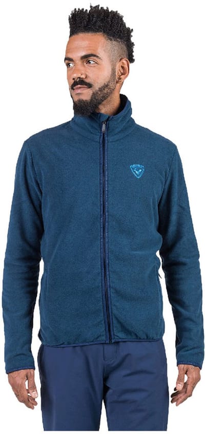 Rossignol Strawpile Fleece Met Volledige Rits Blauw M Man