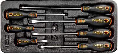 NEO 84-231 Serie - Schroevendraaier Set - 7 delig - Magnetische Punt - Ergonomische Handgreep