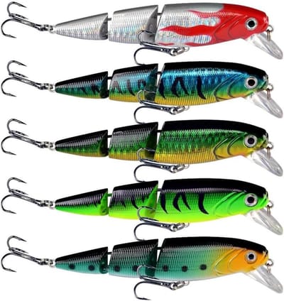 Visserij Aas Wobblers - Hard Kunstaas - Roofvis Vangen - Realistische Zwembeweging - 115 cm 148 g - 05.
