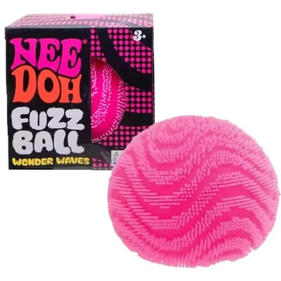 Fuzz Ball Sensorisch Knijpspeeltje NeeDoh Sensorisch Squishy Speeltje Wonder Waves Gestructureerde Stressverlichter Fidget Bal voor Volwassenen Kinderen