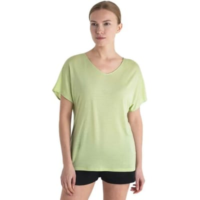 Icebreaker Women's Drayden Reversible Top (Maat - XL, Kleur - Glazen)