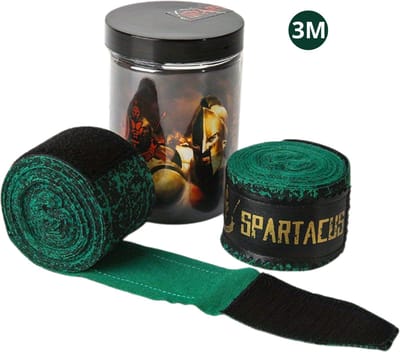 Bovista Bandage Boksen - Kickboksen - Handschoenen - Boks Bandage - Kickboks - Binnenhandschoenen - Handschoen - Boxing - Handbagage - Groen - 3 Meter