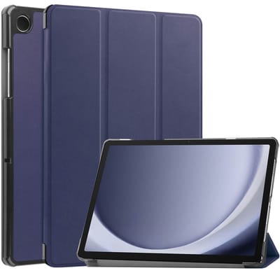 imoshion Tablet Hoes - Geschikt voor Samsung Galaxy Tab A9 Plus - Trifold Bookcase - Donkerblauw