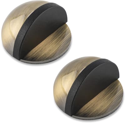 Unyqoos® Set van 2 zelfklevende deurstoppers zonder boren voor bescherming van muren