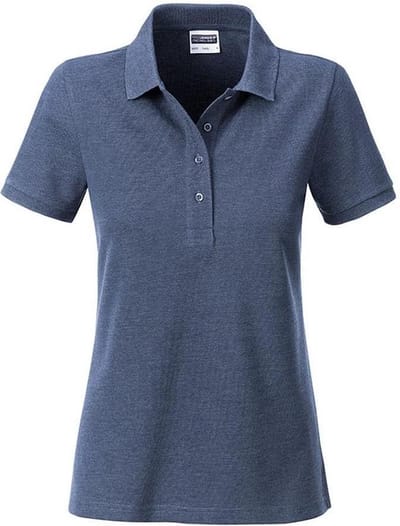 James and Nicholson Vrouwen/dames Basic Polo (Licht Denimmelange)