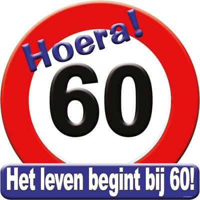 Paperdreams - Huldeschild - 60 Jaar