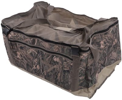 Dailygoods- Decoy Tas Slijtagebestendig - 12 Slots - Camouflage - Oxford Doek - Gaasdekking - 80x60x42cm - Lokvogeltas