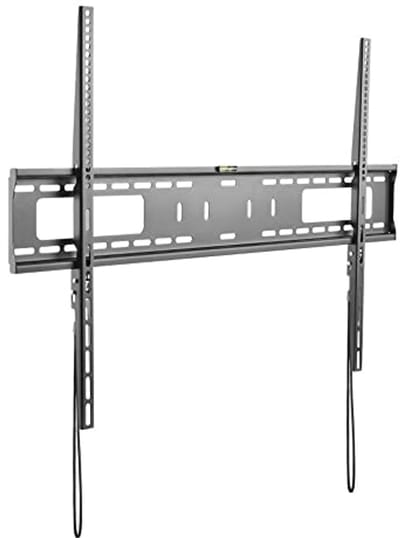 TV muurbeugel voor 60-100 inch schermen - 75 kg draagvermogen - Zwart