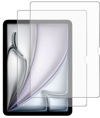 2x TechNow Matte Screenprotector geschikt voor Apple iPad Air 13 2025 M3 / 2024 Screenprotector - Fingerprint proof - Rounded - Proteqt+