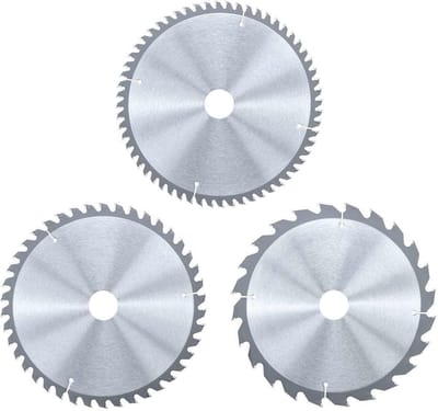 Einhell Hardmetalen TCT zaagbladset - 3-delig - Ø210 x 30 x 2,8 mm - 24 / 48 / 60 tanden - Geschikt voor afkortzagen & tafelzagen
