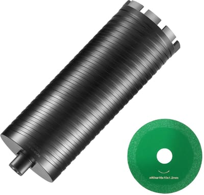Roossentials kernboor - Diamantboor wet 25 mm - Voor baksteen en beton - Tegelboor - Boor - Nat