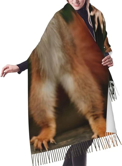 Dierenprint Sjaal - Winter Sjaal - Warme Outfit - Zachte Stof - 195 x 68 cm - Meerdere Kleuren