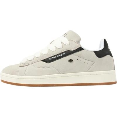 British Knights - Ezo Dames Sneakers Laag - Maat 37 - Beige - Suede - Vrouwen Schoenen