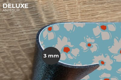 Placemats - 6 stuks - 45x30 cm - Placemat kunststof - Waterverf - Bloemen - Patroon - Borden onderleggers - Decoratie voor op tafel - Keuken tafeldecoratie accessoires - Vinyl onderlegger - Tafelversiering