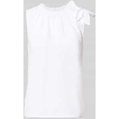 regular fit blouse van viscosemix met linnen-Anteil