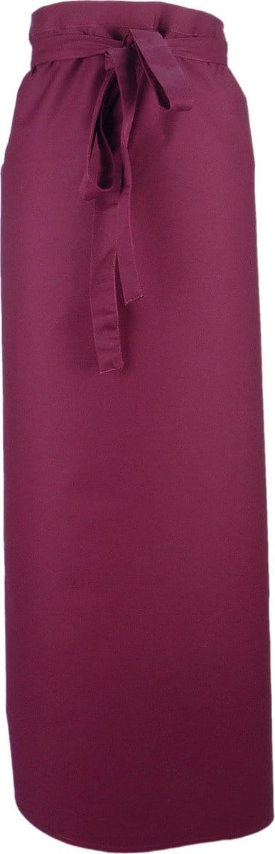 Treb Horecalinnen Schorten Sloven 2 Stuks Bordeaux 100x100cm - Treb ADH