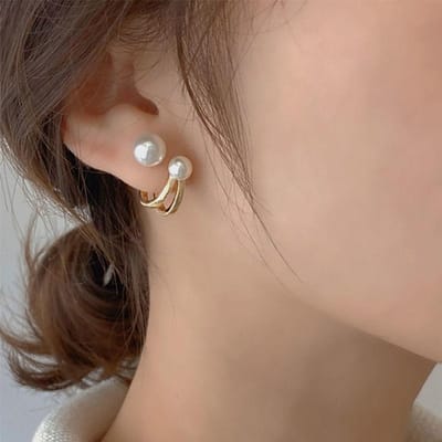 Boucles d'oreilles en perles romantiques mode bijoux boucles d'oreilles pendantes en zircon pour femmes tempérament ornements de mariage fête vente en gros brown