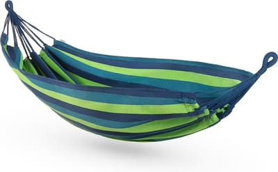 Outtec® Hangmat voor 2 Personen - 185x150 cm, tot 150kg - Hangmat voor Buiten, Tuin, Balkon - voor Kinderen en Volwassenen