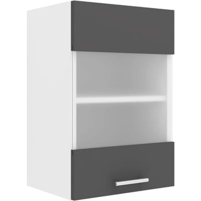 Keukenkast breedte 40 cm Matte glazen deur Wandkast Keuken Keukenmeubels Esilo