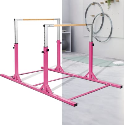 Klimrek - Rekstok - Duikelrek - Turnrek - Klimboog - Peuter en Kinderen- Verstelbaar - Roze