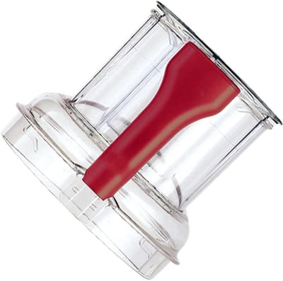 Schaaldeksel Keukenmachine - Komdeksel Reserveonderdeel - Keukenwerk Vereenvoudigen - Magnetron Geschikt - Ronde Vorm - Rood